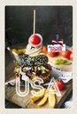 Holzschild 30x20 cm Amerika Burger Fast Food Gerichte Bildmotiv Reisemotiv USA