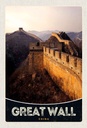 Holzschild 30x20 cm China Asien Chinesiche Mauer 1222km