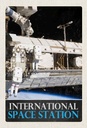 Holzschild 30x20 cm Weltraum International Space Station Bildmotiv Reisemotiv Abenteuer Reisen