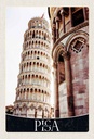 Holzschild 30x20 cm Pisa Schiefer Turm Architektur Bildmotiv Reisemotiv Abenteuer Reisen