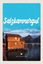 Holzschild 30x20 cm Salzkammergut Österreich Haus am See Bildmotiv Reisemotiv Abenteuer Reisen