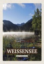 Holzschild 30x20 cm Weissensee See Wälder Natur Bildmotiv Reisemotiv Abenteuer Reisen