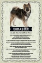 Holzschild 30x20 cm Tiere Eurasier Hausordnung Hunde