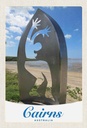 Holzschild 30x20 cm Cairns Australien Strand Meer Natur Bildmotiv Reisemotiv Abenteuer Reisen