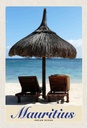 Holzschild 30x20 cm Mauritius Indischer Ozean Liege Bildmotiv Reisemotiv Abenteuer Reisen