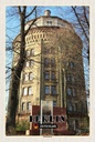 Holzschild 30x20 cm Berlin Deutschland Wasserturm Bildmotiv Reisemotiv Abenteuer Reisen