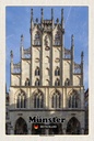 Holzschild 30x20 cm Münster Historichesrathaus