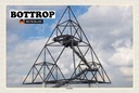 Holzschild 20x30 cm Bottrop Tetraeder Architektur Bildmotiv Reisemotiv Abenteuer Reisen