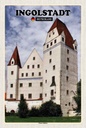 Holzschild 30x20 cm Ingolstadt Neues Schloss Bildmotiv Reisemotiv Abenteuer Reisen