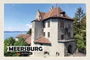 Holzschild 20x30 cm Meersburg Burg Architektur Bildmotiv Reisemotiv Abenteuer Reisen