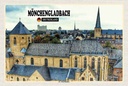 Holzschild 20x30 cm Mönchengladbach St. Vitus Basilica Bildmotiv Reisemotiv Abenteuer Reisen