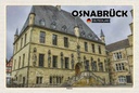 Holzschild 20x30 cm Osnabrück Rathaus Architektur Bildmotiv Reisemotiv Abenteuer Reisen