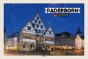 Holzschild 20x30 cm Paderborn Rathaus Altstadt Bildmotiv Reisemotiv Abenteuer Reisen