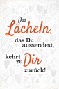 Holzschild 30x20 cm das Lächeln kommt zurück
