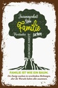 Holzschild 30x20 cm Familie ist wie ein Baum