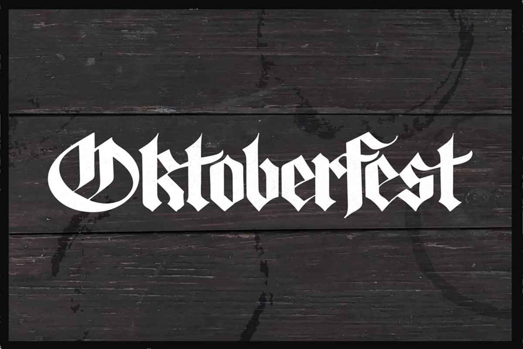 Holzschild 20x30 cm Oktoberfest Bier Feiern München
