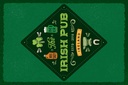 Holzschild 20x30 cm Ireland Irish Pub Whiskey Beer