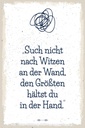 Holzschild 30x20 cm Such nicht nach Witzen an der Wand