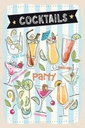 Holzschild 30x20 cm Party Cocktails Capirinha Blood Mary