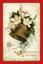 Holzschild 30x20 cm Santa Claus Winterzeit