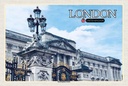 Holzschild 20x30 cm London England Buckingham Palace Bildmotiv Reisemotiv Abenteuer Reisen