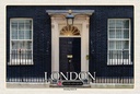 Holzschild 20x30 cm England UK Downing Street 10 Bildmotiv Reisemotiv Abenteuer Reisen