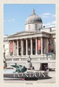 Holzschild 30x20 cm London England UK National Gallery Bildmotiv Reisemotiv Abenteuer Reisen