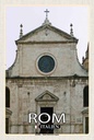 Holzschild 30x20 cm Rom Italy Basilika Santa Maria Bildmotiv Reisemotiv Abenteuer Reisen