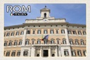 Holzschild 20x30 cm Rom Italien Parlament Architektur Bildmotiv Reisemotiv Abenteuer Reisen