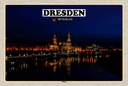 Holzschild 20x30 cm Dresden Deutschland Elbufer Bildmotiv Reisemotiv Abenteuer Reisen