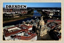 Holzschild 20x30 cm Dresden Deutschland Neustadt Bildmotiv Reisemotiv Abenteuer Reisen