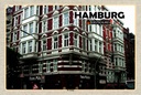 Holzschild 20x30 cm Hamburg St. Georg Altstadt Bildmotiv Reisemotiv Abenteuer Reisen