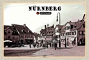 Holzschild 20x30 cm Nürnberg Wöhrd Altstadt Gemälde Bildmotiv Reisemotiv Abenteuer Reisen