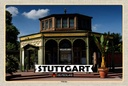 Holzschild 20x30 cm Stuttgart Wilhelma Architektur Bildmotiv Reisemotiv Abenteuer Reisen