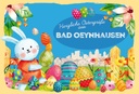 Holzschild 20x30 cm Ostergrüße BAD OEYNHAUSEN Ostern