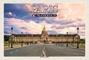Holzschild 20x30 cm Paris Frankreich Hotel des Invalides Bildmotiv Reisemotiv Europa