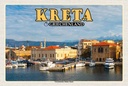 Holzschild 20x30 cm Kreta Griechenland Venezianischer Hafen Bildmotiv Reisemotiv Europa