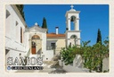 Holzschild 20x30 cm Samos Griechenland Klosteranlage Panagia Bildmotiv Reisemotiv Europa
