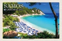 Holzschild 20x30 cm Samos Griechenland Lemonakia Beach Strand Bildmotiv Reisemotiv Europa
