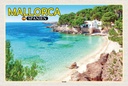 Holzschild 20x30 cm Mallorca Spanien Strand Meer Bildmotiv Reisemotiv Straße Stadt