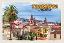 Holzschild 20x30 cm Teneriffa Spanien La Orotava Meer Bildmotiv Reisemotiv Europa