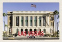 Holzschild 20x30 cm Las Vegas USA The MOB Museum Bildmotiv Reisemotiv Amerika