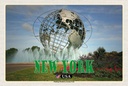 Holzschild 20x30 cm New York USA Flushing Meadows-Corona Park Bildmotiv Reisemotiv Amerika