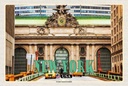 Holzschild 20x30 cm New York USA Grand Central Terminal Bildmotiv Reisemotiv Amerika