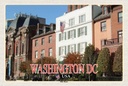 Holzschild 20x30 cm Washington DC USA Blair House Gästehaus Bildmotiv Reisemotiv Amerika