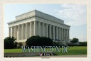 Holzschild 20x30 cm Washington DC USA Lincoln Memorial Bildmotiv Reisemotiv Amerika