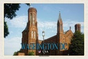 Holzschild 20x30 cm Washington DC USA Smithsonian Institution Bildmotiv Reisemotiv Amerika