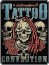 Blechschild 40x30 cm International Tatoo Sport Hobby