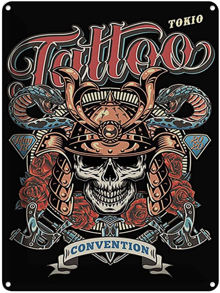 Blechschild 40x30 cm Tokio Convention 13 May Sport Hobby