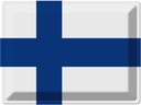 Blechschild 30x40 cm Finnlands Finland Flagge Fahne Wappen